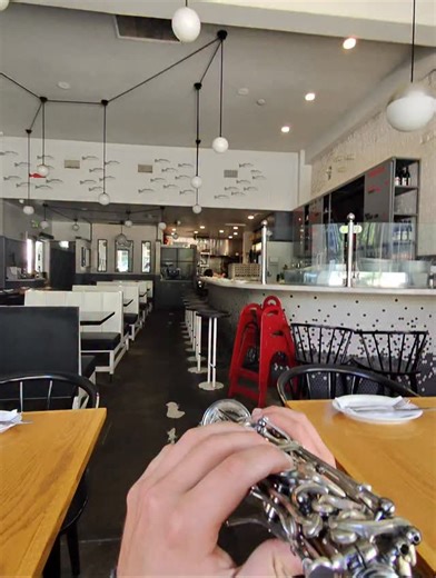 4K views · 104 reactions | Pre shift practice at the restaurant #sax #saxophone | Nathanial Young | Facebook