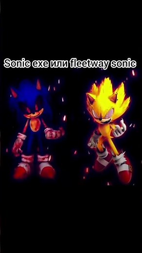 sonic exe vs fleetway sonic