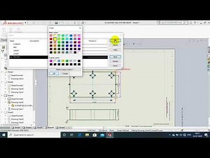 CHANGE LAYER | DRAFTING SOLIDWORKS 2020