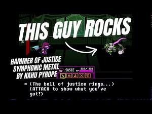 DELTARUNE - Hammer of Justice [Symphonic Metal]