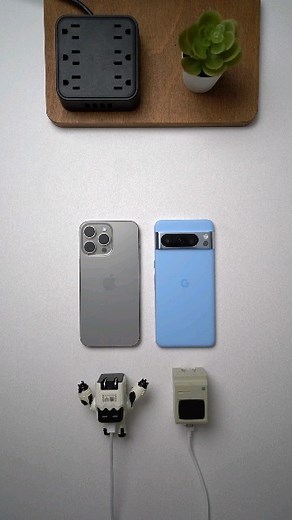 96K views · 33K reactions | Time for our #pixel8pro versus #iphone15promax #smartphone charging test. We're using the @gravastar Delta35 with the #iphone and @sharge_official Retro 65 with the #googlepixel #madebygoogle #teampixel #pixel8 #iphone15 #iphone15pro #tech #technology #fastchsrging #fast #speed #speedtest #gadgets #technews #techreels #instatech #techtok @madebygoogle @apple @googlepixel @googlepixel_us | Phandroid | Facebook