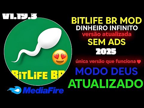 SAIU! BITLIFE BR ATUALIZADO VERSAO 1.19.3 APK MOD MENU VIP TUDO LIBERADO - LINK DIRETO!!!