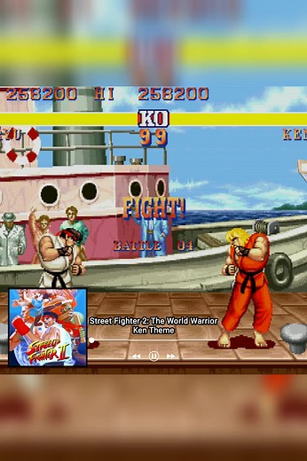 Street Fighter 2: Ken Theme Soundtrack - Play the iconic game music!