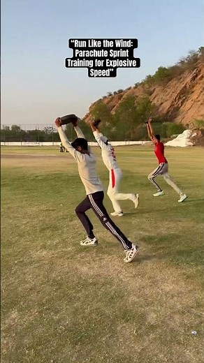 “Run Like the Wind: Parachute Sprint Training for Explosive Speed” #sprintorienteering #sprinter