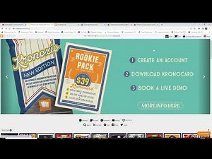 How to Set Up Kronocard Kronozio for all sports Cards and Trading Cards to list on eBay.