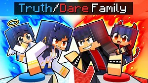 Having a TRUTH or DARE FAMILY in Minecraft! - Aphmau | Aphmau Fans