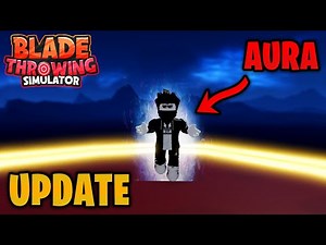 Blade Throwing Simulator wir haben das UNMÖGLICHE geschafft und gucken uns das Update an | Roblox
