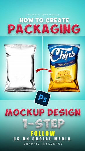 7.9K views · 112 reactions | How To Create Packaging Mockup Design In...