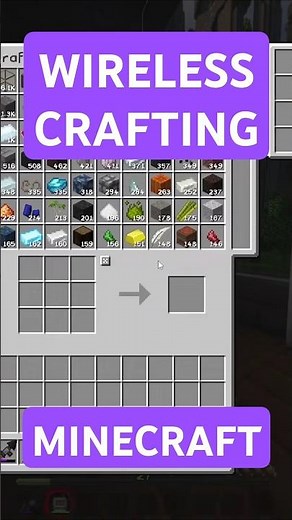 I craft the Wireless Crafting Grid (Minecraft: All the Mods)