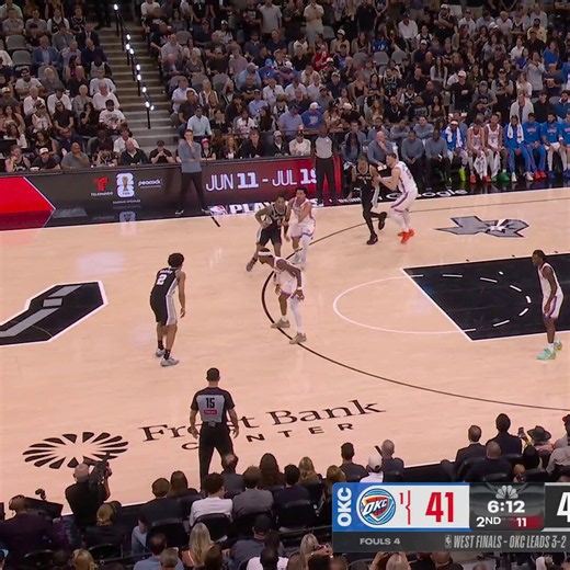 Dylan Harper and Victor Wembanyama are doing their thing in a MUST-WIN Game 6 so far for San Antonio!HARPER: 12 PTS, 5-6 FGMWEMBANYAMA: 15 PTS, 6-9 FGMSpurs lead the Thunder by 10 in the 2Q 👏