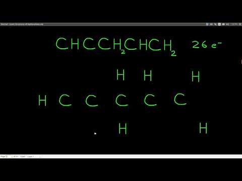 Chem143 Lewis Structures of Hydrocarbons