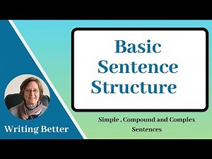 Basic English sentence structure: Simple, Compound, Complex, Compound/Complex