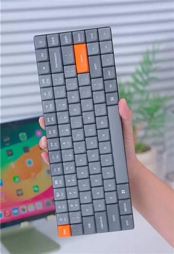 I think this is the best full-sized mechanical keyboard -Smooth red linear switches, instant response, zero distraction. This keyboard just hits different.#keyboard #magnetickeyboard #bluetoothkeyboard #GamingSetup #wirelesskeyboard