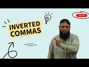 Inverted Commas | Punctuation | English grammar