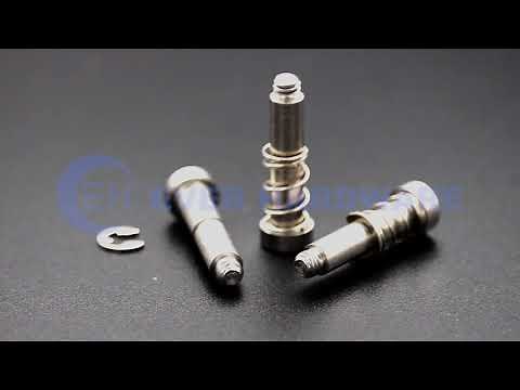 Clip Spring Shoulder Screws Hex Socket E Ring Slot Stainless Steel