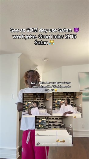 Na COVID-19 lockdown Satan comot hand for World people matter 😂 #b_banji