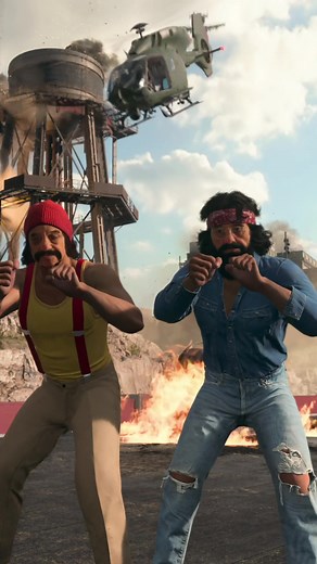 We brought our new Chief Chill Officers @Cheech & Chong to the studio for an important 420 message 😮‍💨 - #420 #CallofDuty #Warzone