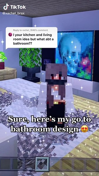 Minecraft Bathroom Design Tutorial