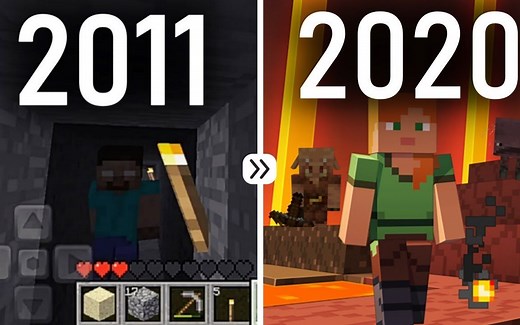 【我的世界】PE版的历史(2011-2020)