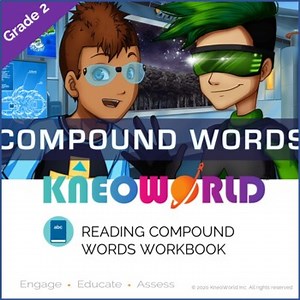 Compound Words Workbook | Grade 2 | Printable & Digital