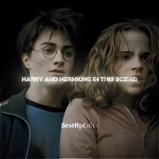 Harry and Hermione in this scene...🥵 | Harmione edit | #harrypotter #hermionegranger #fyp #edit