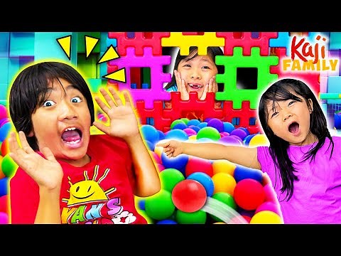 HIDE and SEEK Kaji Family Fun Games!