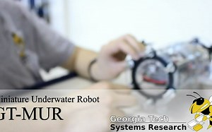 微型AUV介绍Demo-GT-MUR (Georgia Tech Miniature Underwater Robot) Debut