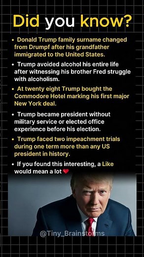 Facts About Donald Trump You Didn’t Know