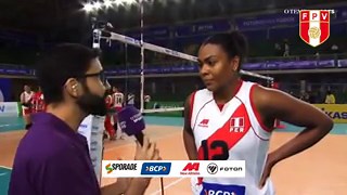 Selección Peruana venció a Brasil por 3-1 en la Copa América de Vóley.