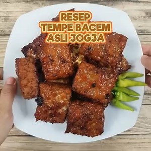 Enak dan gurih. Begini resep cara memasak tempe bacem asli Jogja yang enak dan gurih anti gagal. #reseptempebacem | Resep Masakan Sederhana Remana