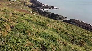 Devon & Cornwall coast by drone