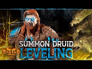 Leveling a Summon Druid - HOW TO GUIDE - GOOD early leveling spec - Patch 2.4 Diablo 2 Resurrected