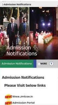 Jamia Millia Islamia University Delhi//Entrance exam for UPSC free coaching// Username password