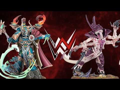 Thousand Sons vs Tyranids!!