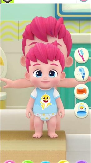 Bebefinn Diaper Change 😂 | Baby Funny Short#viral #cocomelon #games #fypシ゚viral