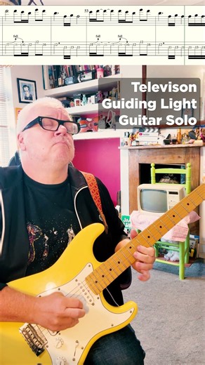 'Guiding Light' Televison Guitar Solo With Tabs