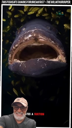 1.4K views | This Fish Eats Sharks for Breakfast - The Goliath Grouper. #reelsvideoシ #reelsviralシ #shorts #foryou | Sam Recipes | Facebook