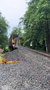 1.1K views | BNSF 8171 Leaving Aberdeen WA with empty grain cars this rainy evening. #train #horn #fyp #grain #sd70ace | jakob railfanning2 | Facebook