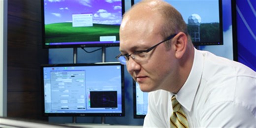 Meteorologist Jim Caldwell says farewell to TV viewers
