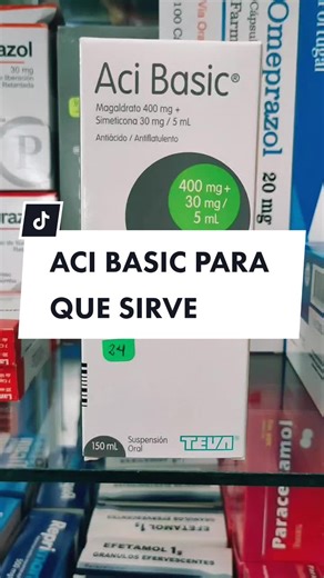 aci basic para que sirve #viral #farmacologia #medicina #salud #aprendoentiktok #medicamentos #education #informaciondesalud #farmacotips