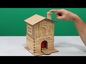 How to Make a Candy House Vending Machine