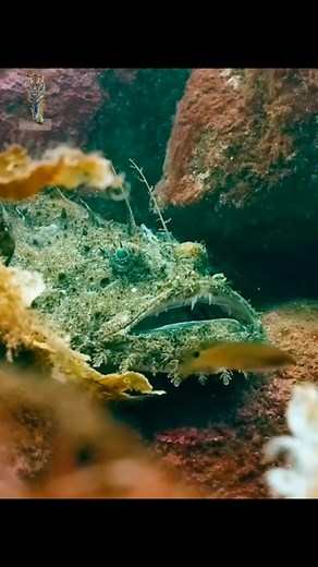 Angler Fish are Ambush Hunters #wildlife #jungle #interestingfacts #animals #naturelovers #reels #nature #hunting #fish | Wondersofjungle