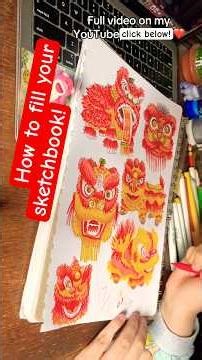 Sketchbook art tips and tricks!