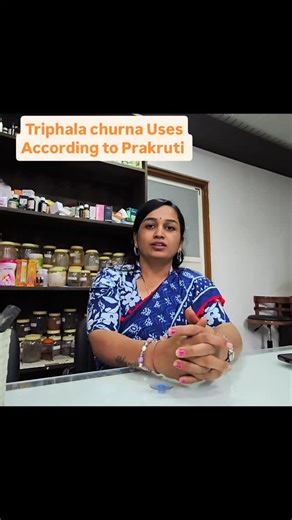 Soniya Madane - Makar on Instagram: "Triphala churna Uses According to Prakruti #healthylifestyle #skintessential #ayurvedic #skincaretips #hairsolution #haircare"