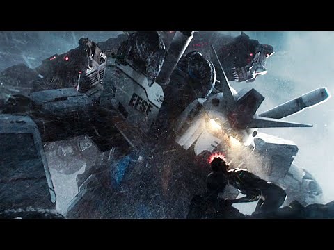Gundam and Iron Giant vs. Mechagodzilla