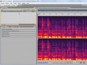 Corriger un ronflement avec Soundbooth ou Premiere Pro CS3