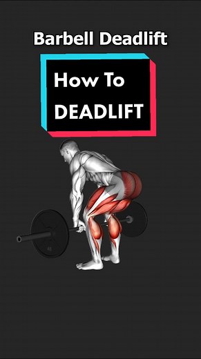 How to do DEADLIFT, follow these steps 🏋️‍♀️ #deadlift #deadlifttutorial #workoutinspiration #gymtutorial