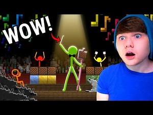 Note Block Concert - Animation vs. Minecraft Shorts Ep 35 @alanbecker REACTION!