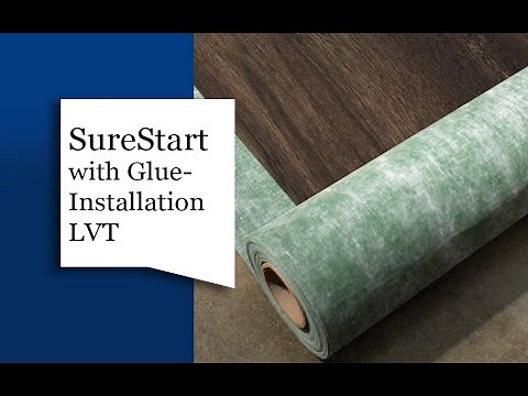 LVT: Use SureStart Underlayment with Glue-Down Flooring || Tarkett Home