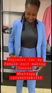 Learn to Make the Perfect Female Suit – Register Now for the Full Course!